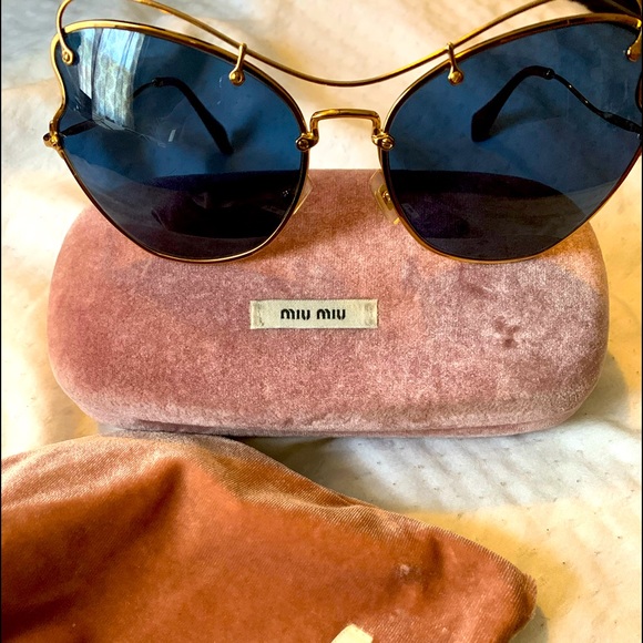 Miu Miu butterfly sunglasses. - Picture 1 of 2